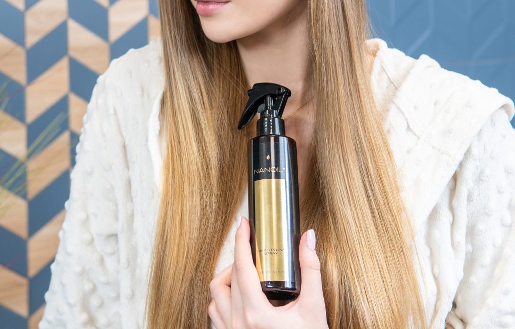 hair styling spray nanoil 